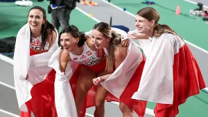 Brązowe medalistki mistrzostw Europy: Marika Popowicz-Drapała, Anna Kiełbasińska, Anna Pałys i Alicja Wrona-Kutrzepa