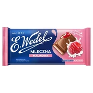 E. Wedel Czekolada mleczna malinowa 100 g