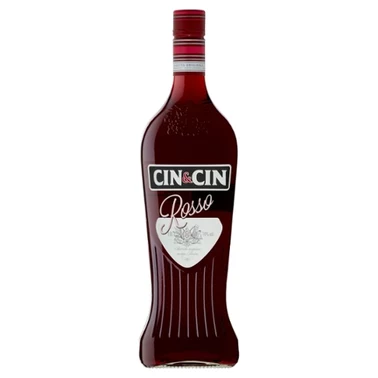 Cin&Cin Rosso Aromatyzowane wino czerwone słodkie 1 l - 1