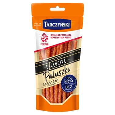 Tarczyński Kabanosy Exclusive paluszki drobiowe z wieprzowiną 95 g - 0