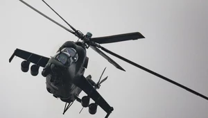 Wypadek śmigłowca Mi-24 w okolicy Białej Podlaskiej