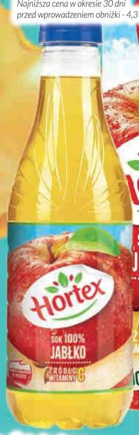 Hortex Sok 100 % jabłko 1 l