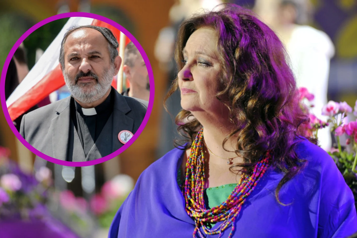 Anna Dyna modli się za księdza Isakowicza-Zaleskiego Anna Dyna modli się za księdza Isakowicza-Zaleskiego