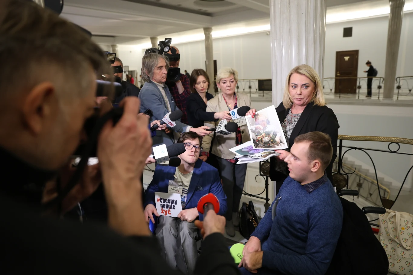 Iwona Hartwich w Sejmie Iwona Hartwich w Sejmie