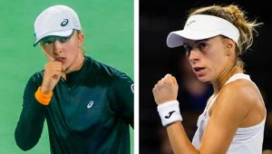 Iga Świątek i Magda Linette