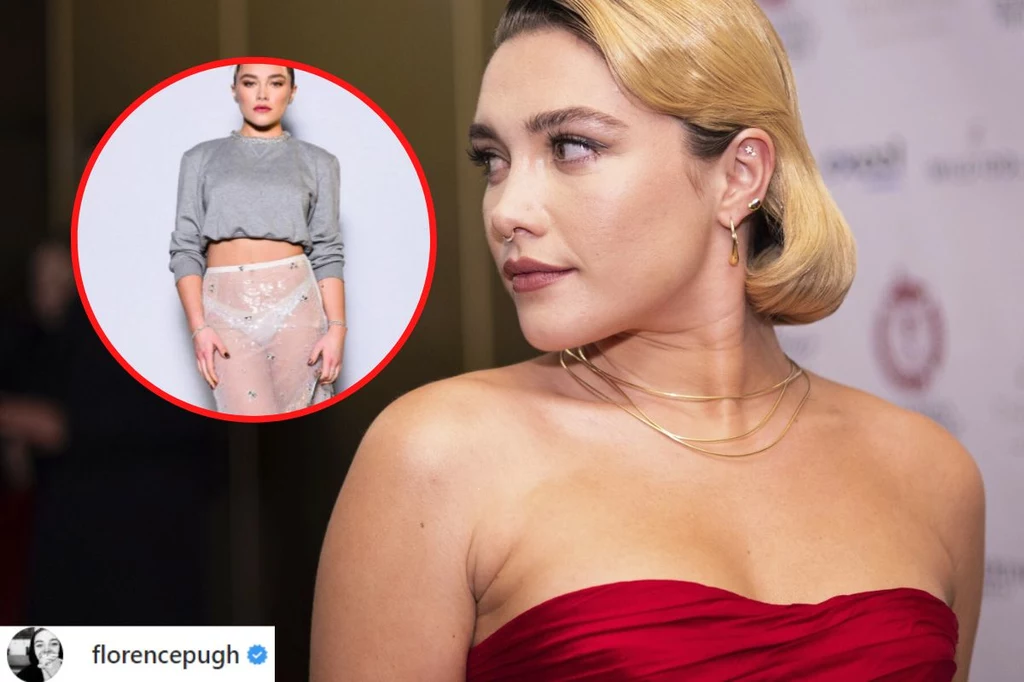 Florence Pugh znów zaskoczyła odważną stylizacją