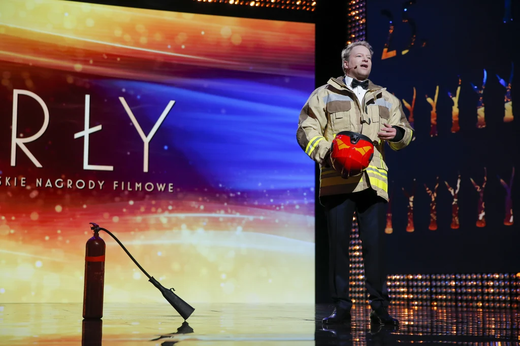 Maciej Stuhr na Orłach 2023 Maciej Stuhr na Orłach 2023