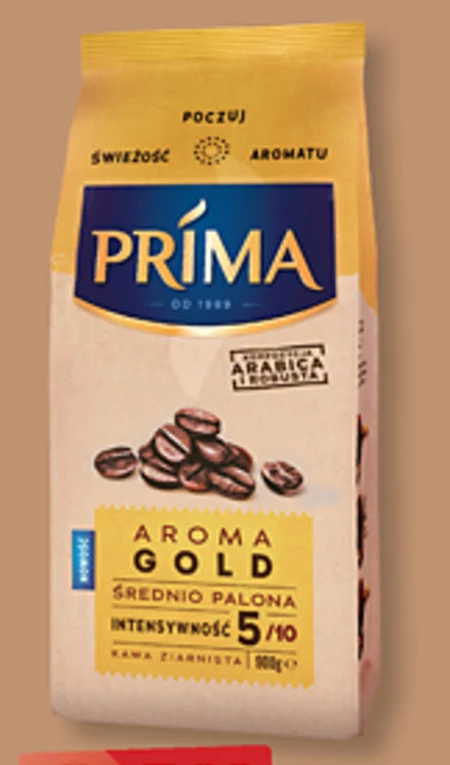 Prima Aroma Gold Kawa ziarnista 900 g