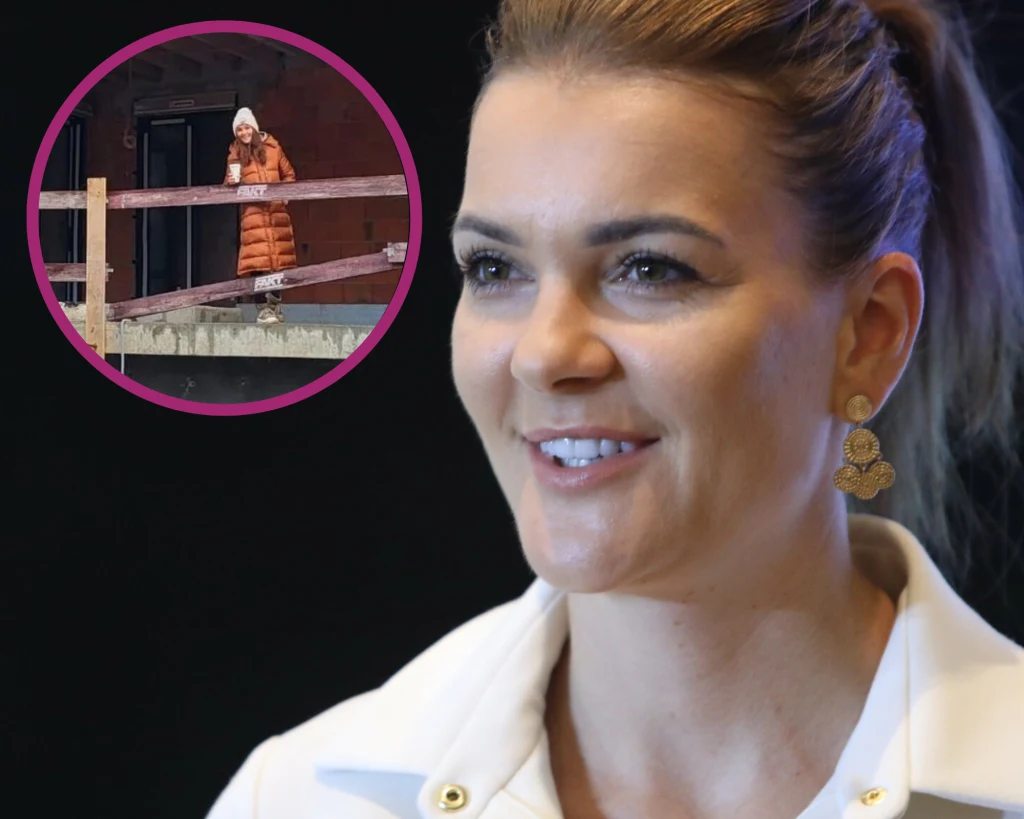 Agnieszka Radwańska chwli się budową domu