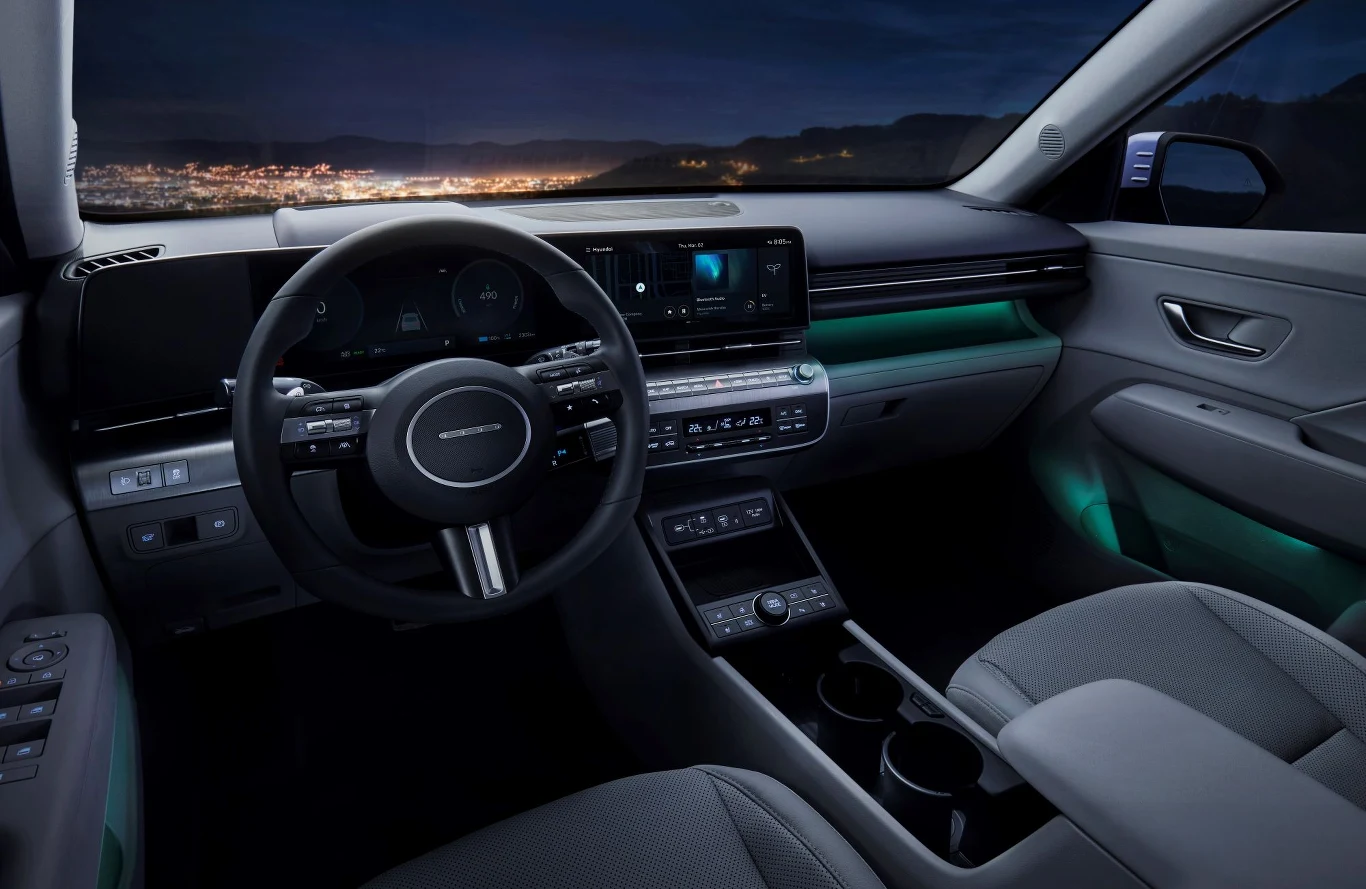 Nowy elektryczny Hyundai Kona otrzymał również system i-PEDAL nowej generacji. Nowy elektryczny Hyundai Kona otrzymał również system i-PEDAL nowej generacji.