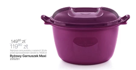 Garnek z pokrywką Tupperware