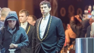 Adam Driver na planie filmu "Megalopolis"