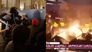 Zamieszki i starcia z policja w Gruzji