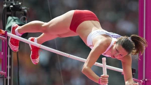Monika Pyrek podczas igrzysk olimpijskich w Londynie