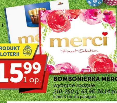 merci Milk Selection Kolekcja czekoladek mlecznych 250 g (20 sztuk)