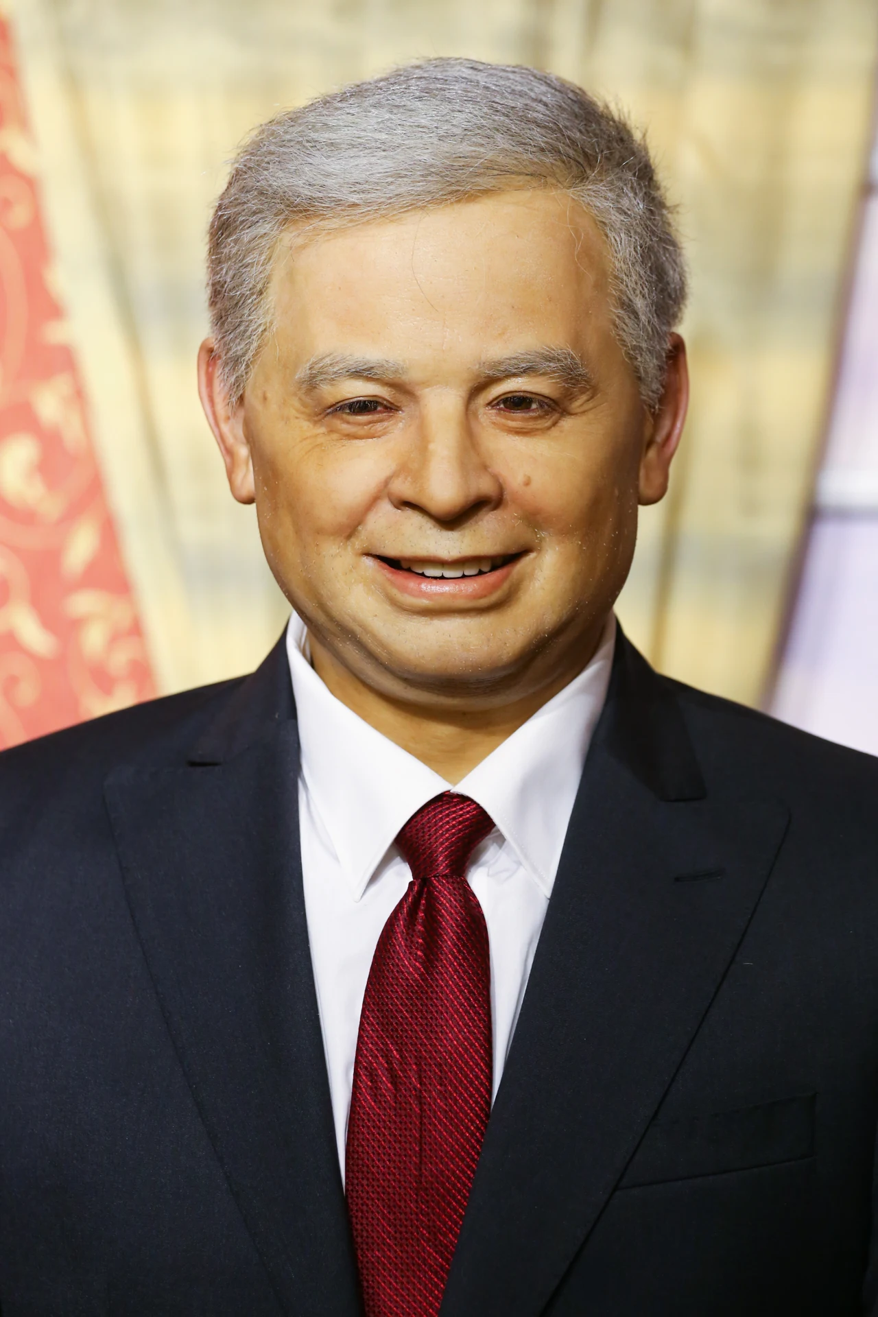 Lech Kaczyński w wersji muzeum figur woskowych Lech Kaczyński w wersji muzeum figur woskowych