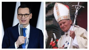 Premier opublikował nagranie w obronie św. Jana Pawła II