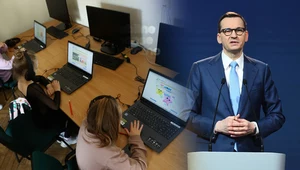 Mateusz Morawiecki obiecał laptopy dla wszystkich uczniów klas czwartych