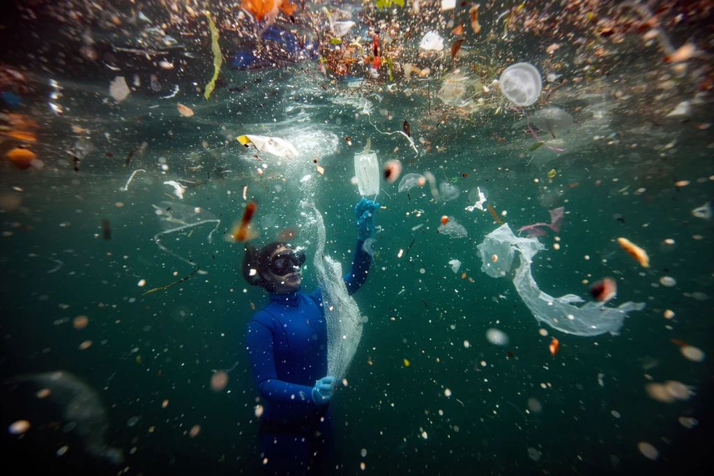 Ilość plastiku w oceanach jest ogromna i będzie jeszcze rosnąć. Do 2040 r. może wzrosnąć niemal trzykrotnie - szacuje nowe badanie