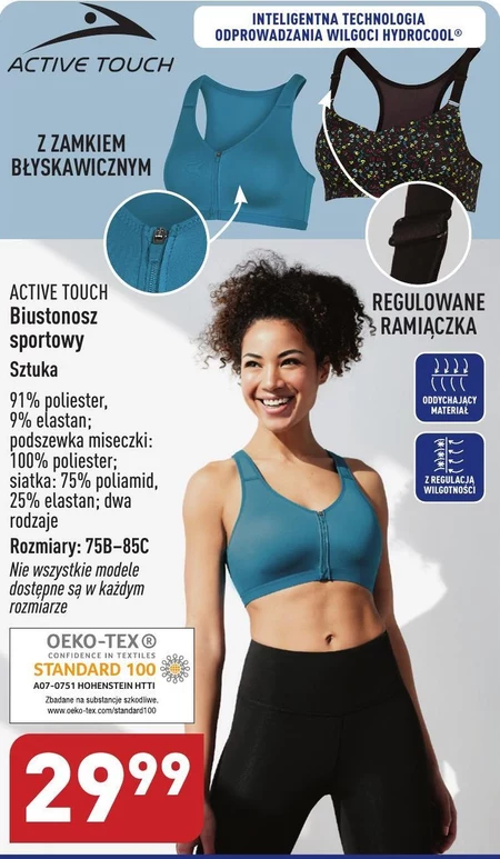 Biustonosz sportowy Active Touch