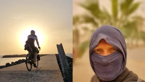 Rafał Jurkowlaniec ruszył rowerem przez Afrykę