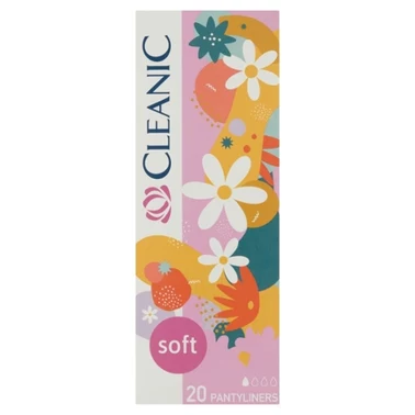 Cleanic Soft Wkładki higieniczne 20 sztuk - 0