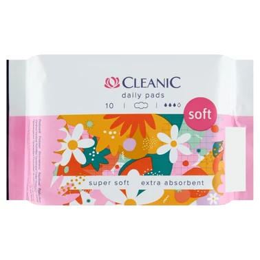 Cleanic Soft Day Podpaski higieniczne dla kobiet 10 sztuk - 0
