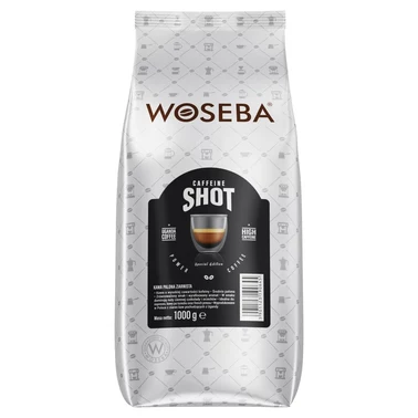 Woseba Caffeine Shot Kawa palona ziarnista 1000 g - 0
