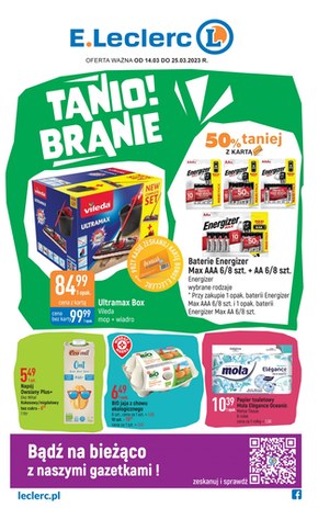 E.Leclerc - Tanio! Branie!