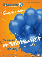 E.Leclerc - nie prześpij urodzinowych okazji!