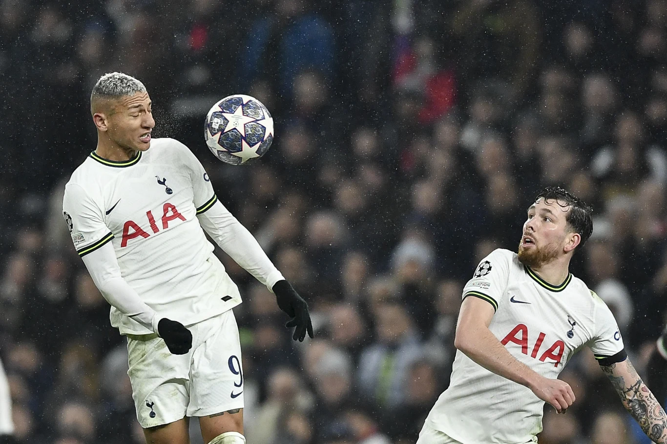 Richarlison i Pierre Emile Højbjerg Richarlison i Pierre Emile Højbjerg
