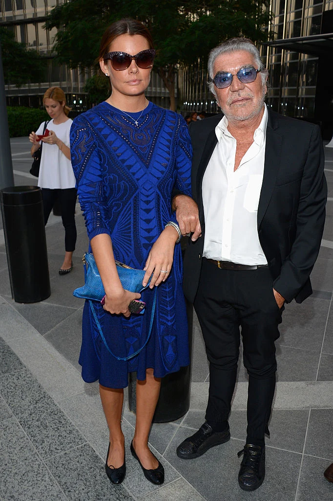 Roberto Cavalli z Sandrą Bergman