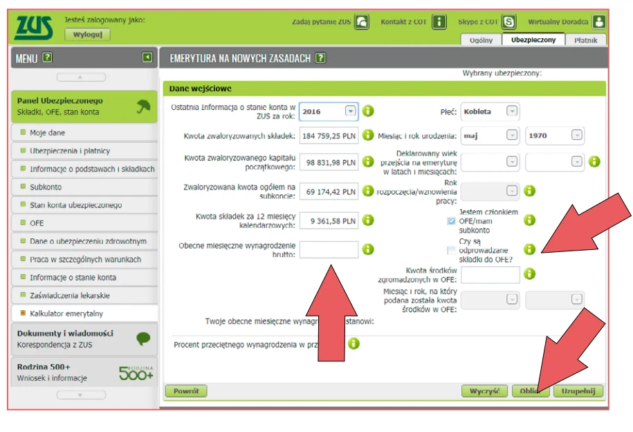 Jak wyliczyć swoją emeryturę? Prognozowaną jej wysokość pomoże obliczyć kalkulator emerytalny ZUS.