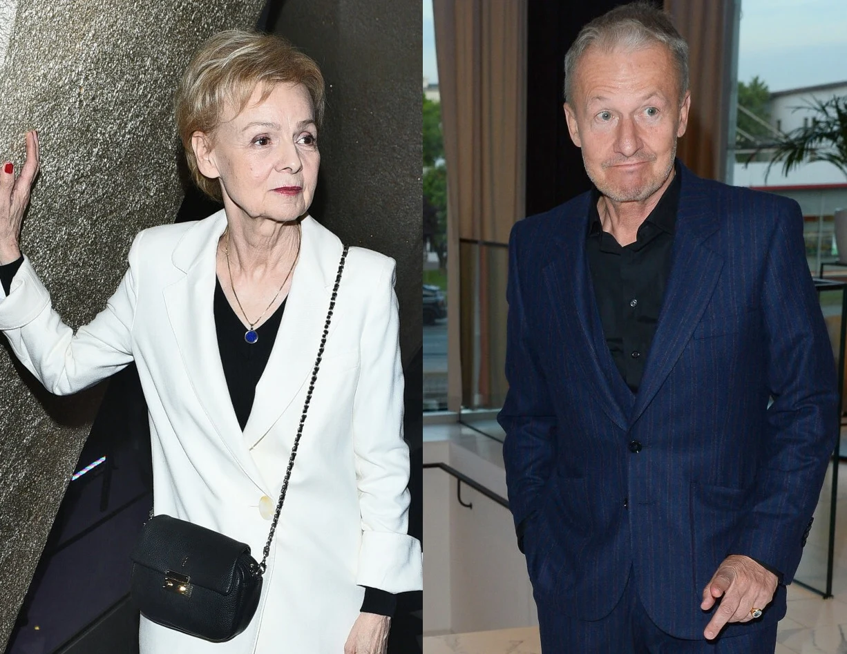 Ewa Wencel i Bogusław Linda Ewa Wencel i Bogusław Linda