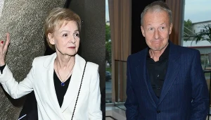 Ewa Wencel i Bogusław Linda