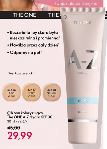 Krem koloryzujący The One