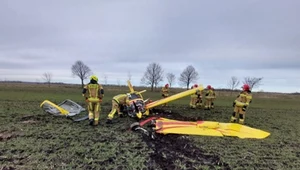 Awionetką podróżowały dwie osoby
