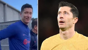 Robert Lewandowski w barwach FC Barcelona