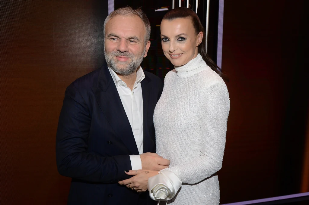 Kasia Sokołowska z ukochanym  Kasia Sokołowska z ukochanym