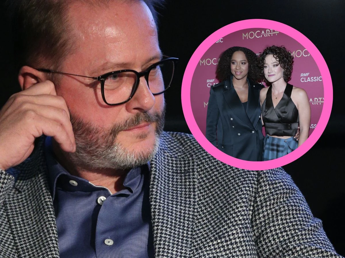 Córka Żmijewskiego z dziewczyną na ściance Córka Żmijewskiego z dziewczyną na ściance