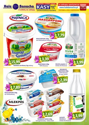 Hale Banacha - oferta spożywcza na Wielkanoc