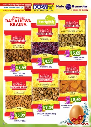 Hale Banacha - oferta spożywcza na Wielkanoc