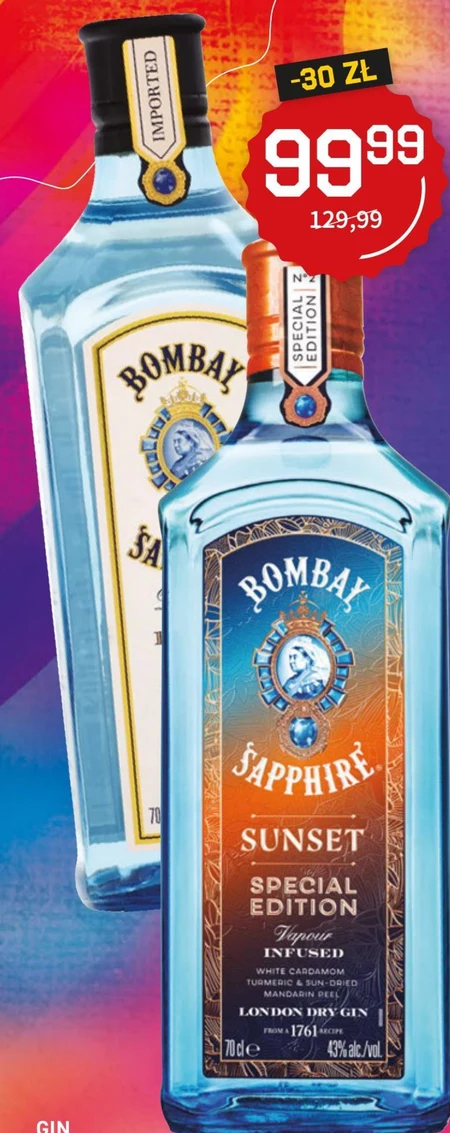 Bombay Sapphire London Dry Gin 700 ml