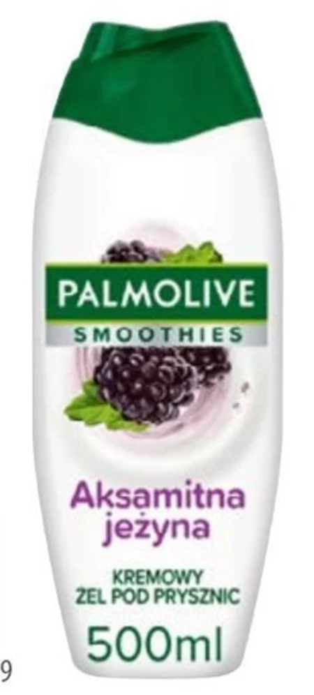 Palmolive Smoothies Aksamitna jeżyna z mleczkiem nawilżającym, kremowy żel pod prysznic 500 ml