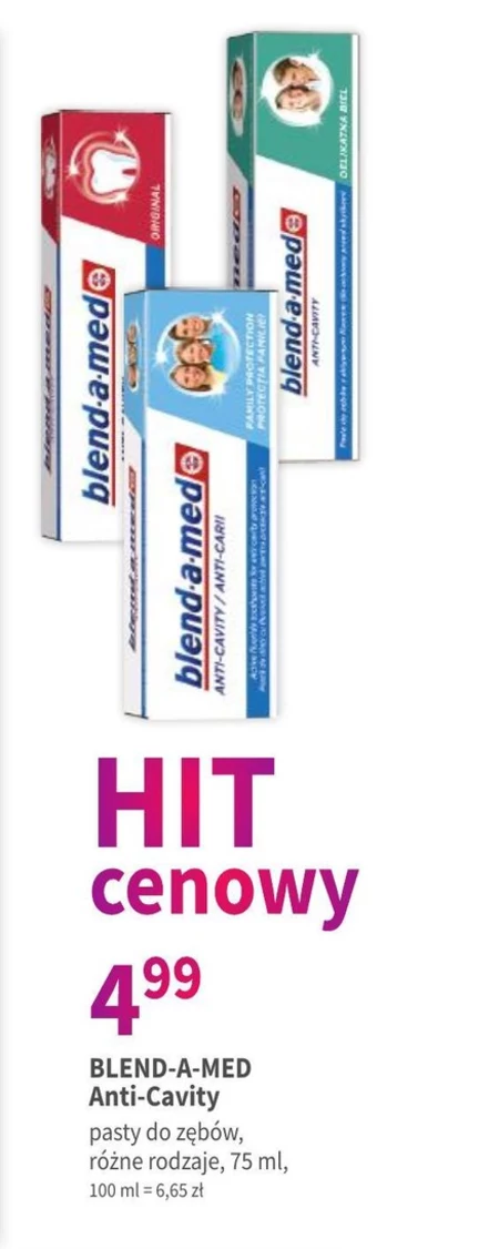 Blend-A-Med Anti-Cavity Original Pasta Do Zębów 100ml