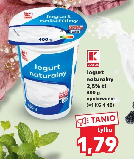 Jogurt naturalny Kaufland