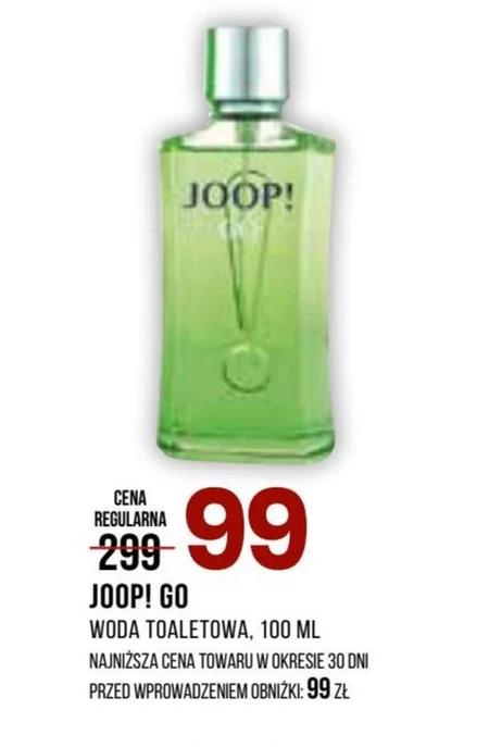 Woda toaletowa dla mężczyzn Joop!