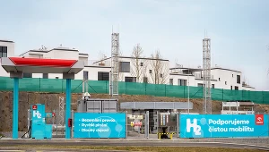 W Czechach ruszyła pierwsza stacja tankowania wodoru Grupy Orlen (fot. ORLEN Unipetrol)