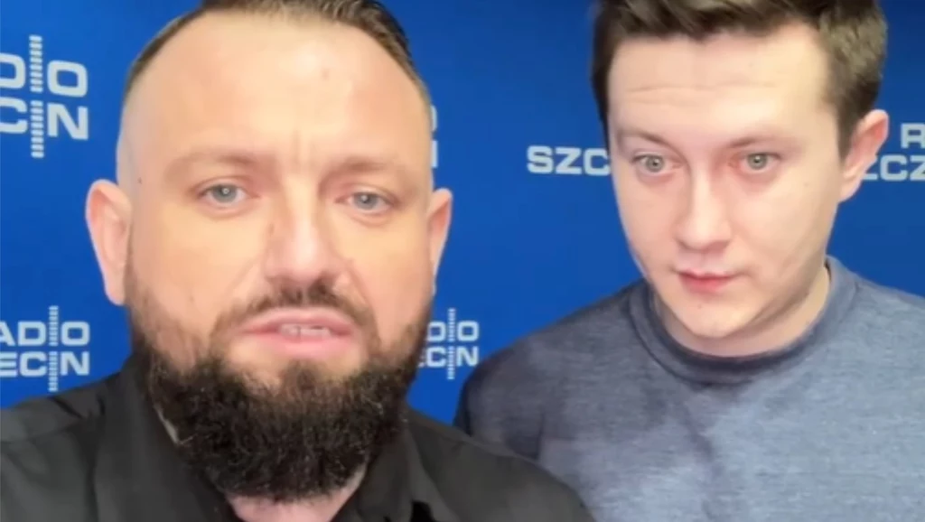 Grzegorz Piepke i Bartłomiej Czetowicz prowadzili poranny program Radia Szczecin Grzegorz Piepke i Bartłomiej Czetowicz prowadzili poranny program Radia Szczecin