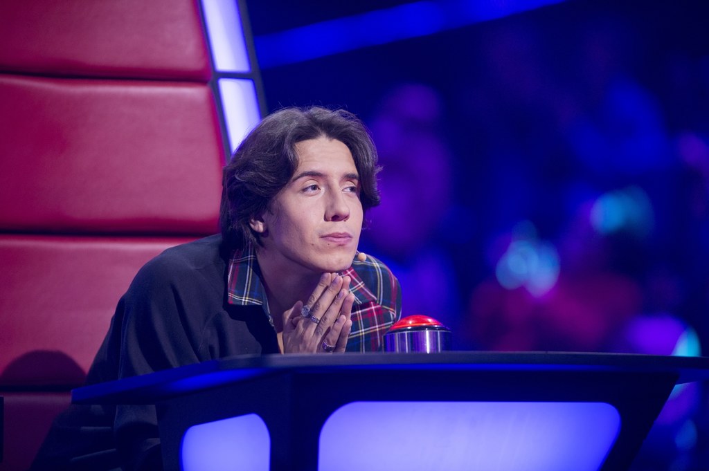 Dawid Kwiatkowski na fotelu "The Voice Kids"